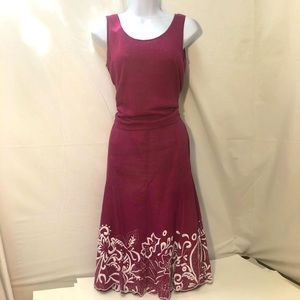 LAFAYETTE 148 NEW YORK CRANBERRY SKIRT SET Size 2